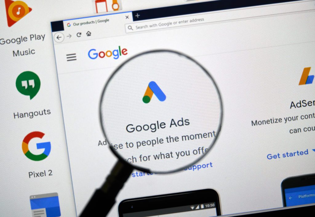 Google Ads Logo highlighting the look of Google Ads