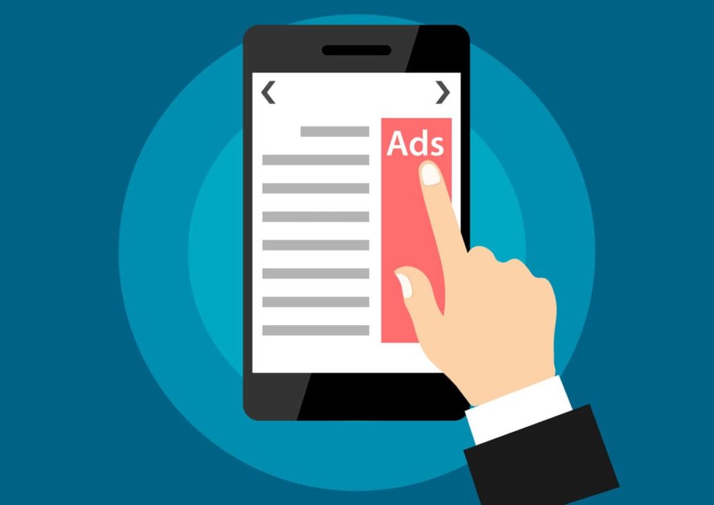 Google ads help drive content to the site.