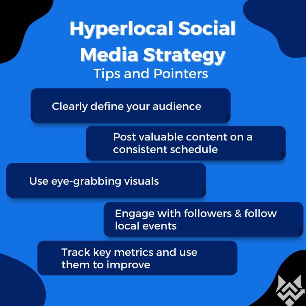 Tips to strategize hyperlocal social media marketing.