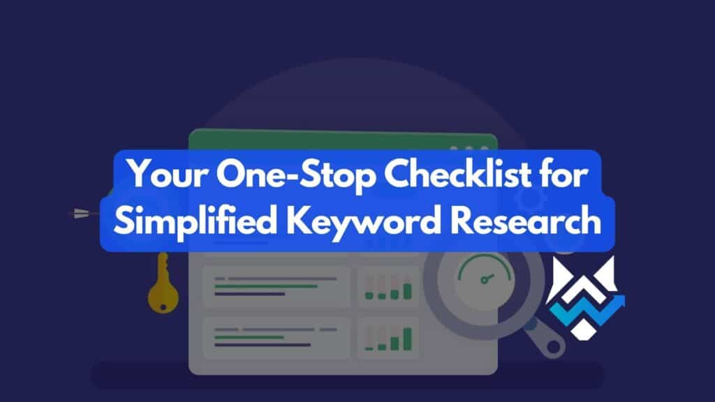 Keyword research checklist