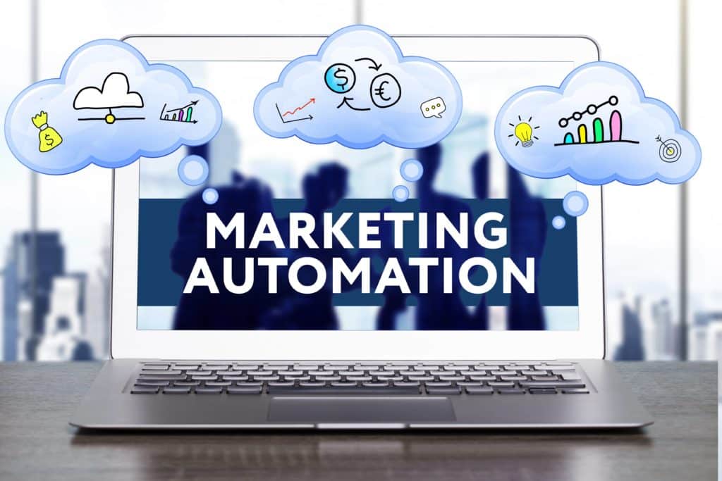 Other examples of marketing automation are email marketing, social media posts, and ad campaigns.