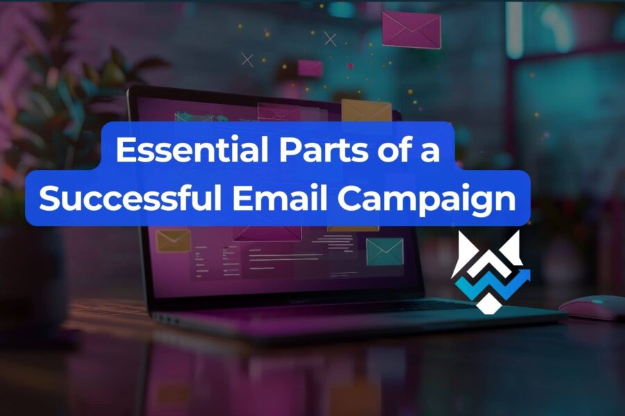 parts of an email campaign