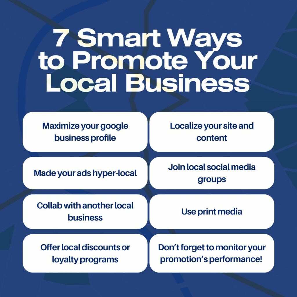 7 ways to promote locally that encourage business growth