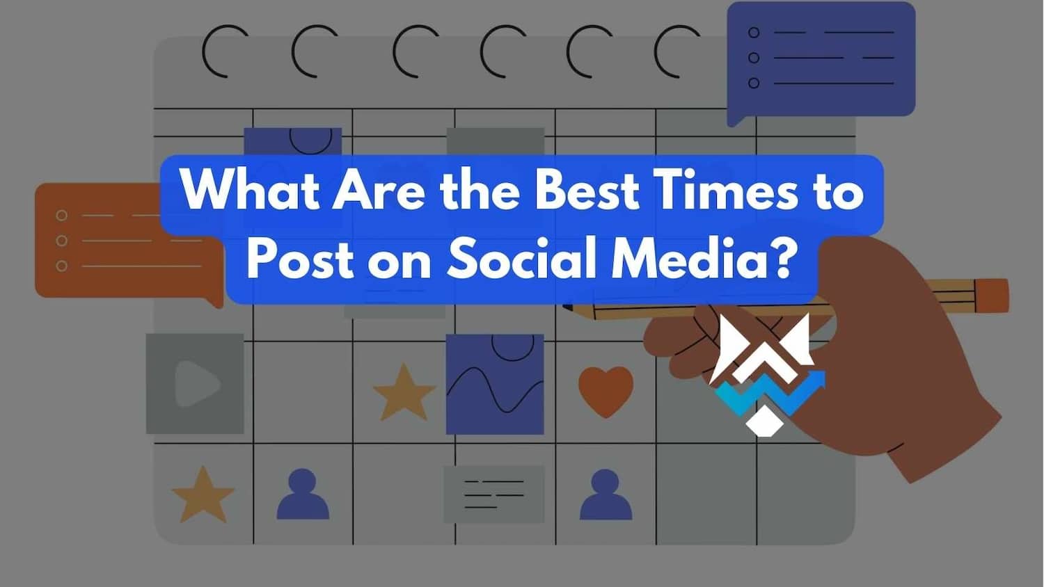 What are the best times to post on social media?