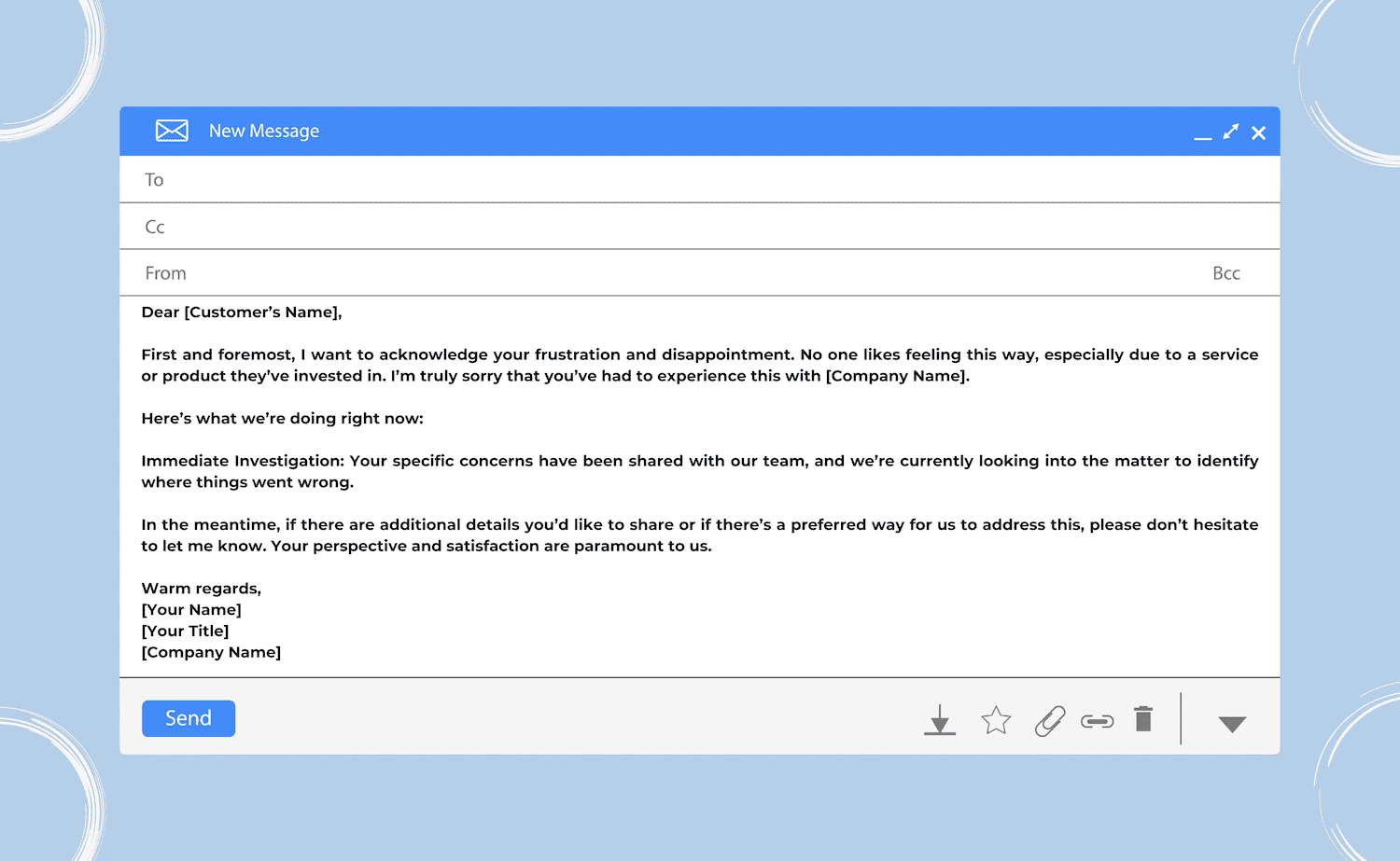 Acknowledging the Customer’s Frustration- how to respond to frustrated customer email