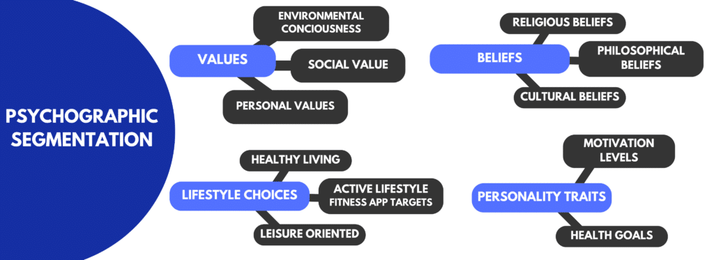 Psychographic segmentation